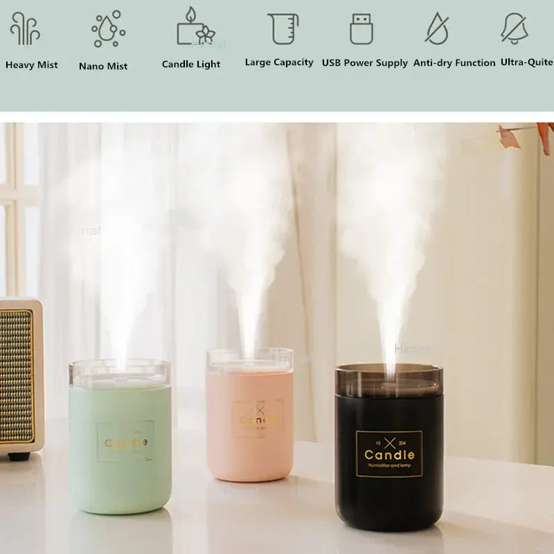 Candle Light Humidifier